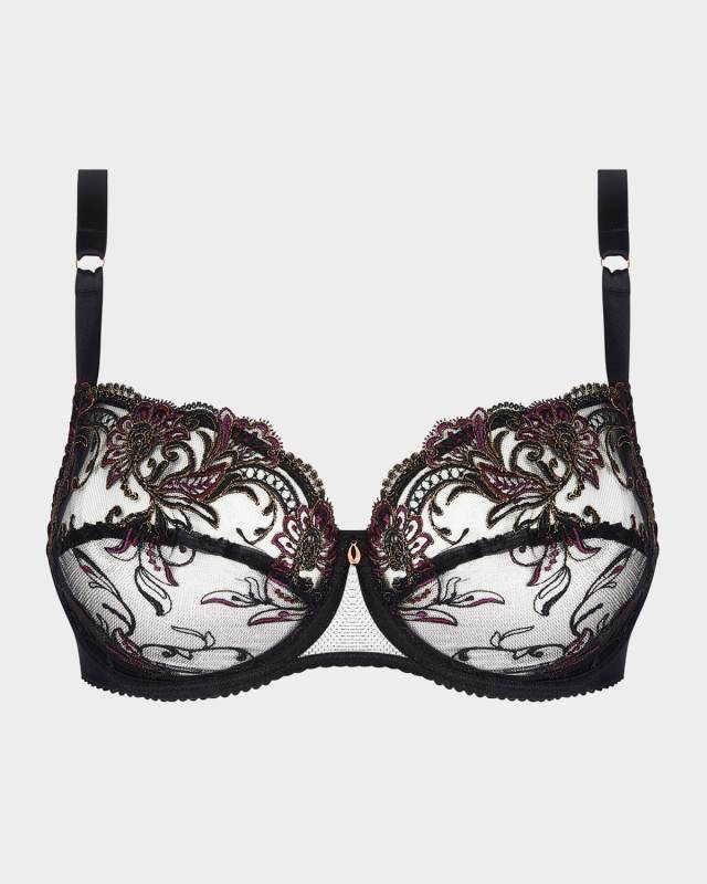 Charme Secret Embroidered Lace Demi Bra